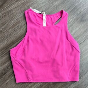 Lululemon Hot Pink Crop Top